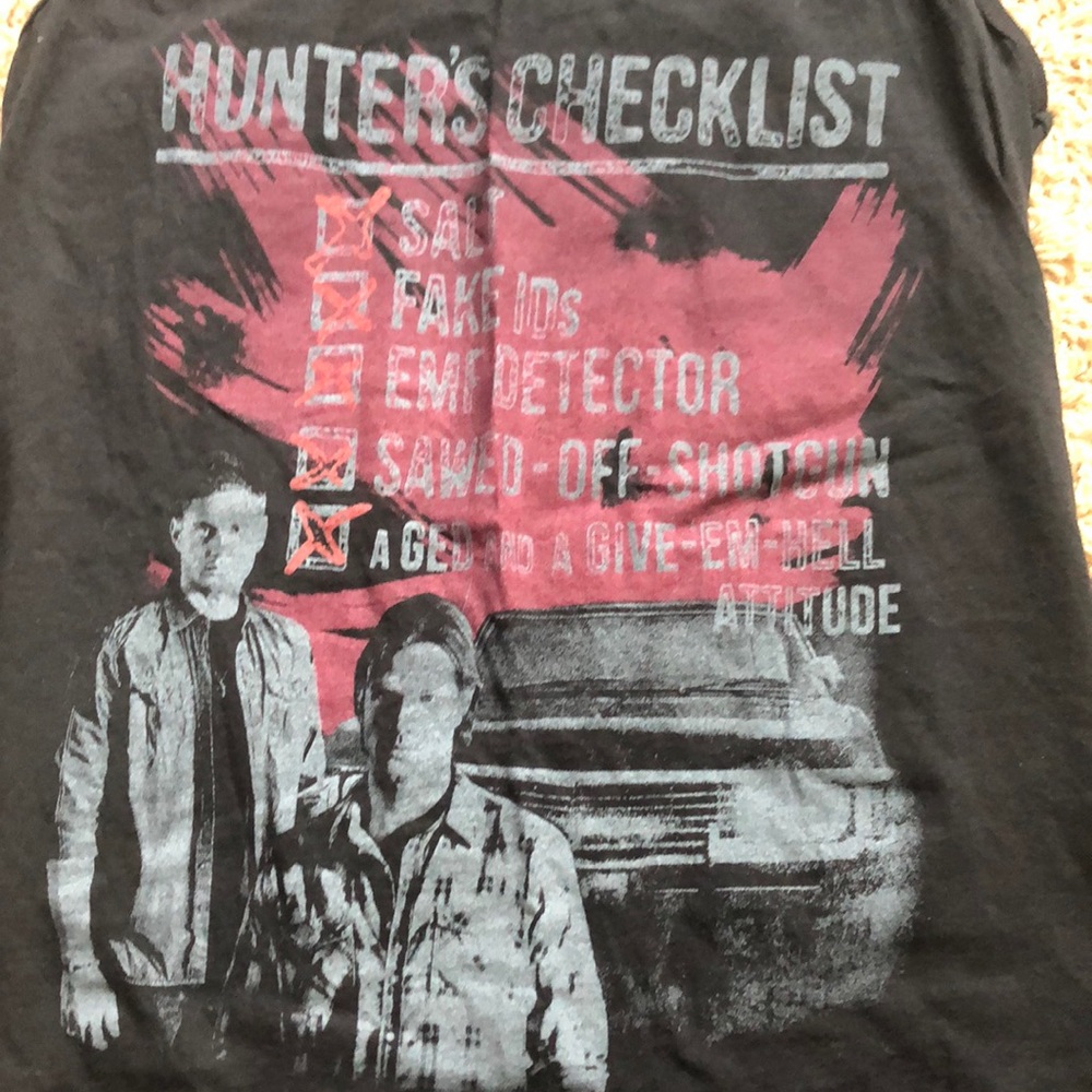 Supernatural join the hunt tank top